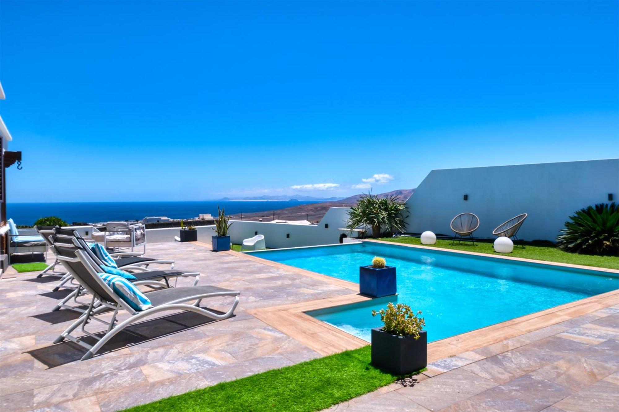 Villa Macher Piscina Y Bar Piscina 蒂亚斯 外观 照片