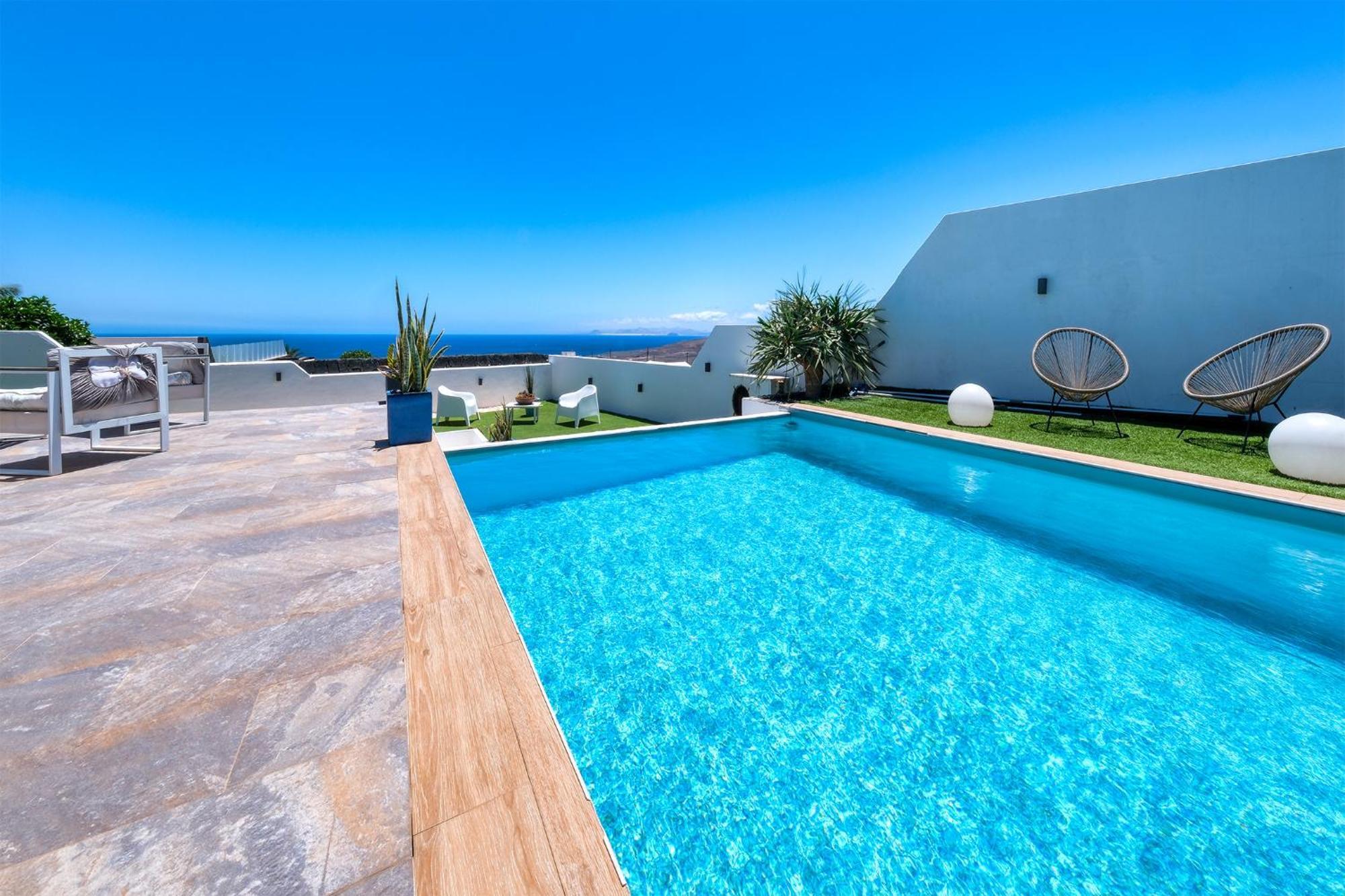Villa Macher Piscina Y Bar Piscina 蒂亚斯 外观 照片