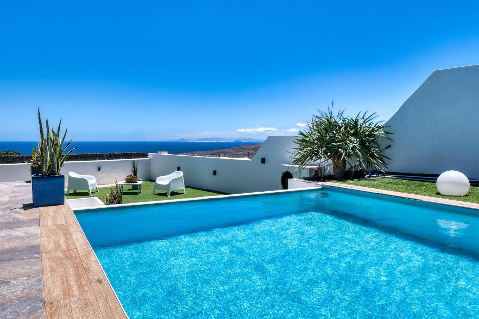 Villa Macher Piscina Y Bar Piscina 蒂亚斯 外观 照片